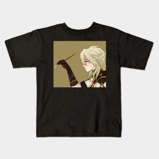 Albedo Genshin Impact FANART Kids T-Shirt